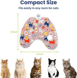 PawsPik Peek & Play Wall Mounted Interactive Electronic Hide & Seek Cat Toy slide 2 of 9