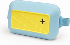 PawsPik Adjustable Silicone Multi-Function Dog & Cat Treat Pouch, Blue slide 1 of 9
