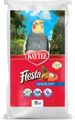 Kaytee Fiesta Variety Mix Cockatiel Food, 25-lb bag