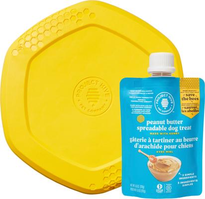 PROJECT HIVE PET COMPANY Hive Peanut Butter Calming Enrichment Set