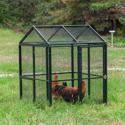 Win World International Universal Heavy Duty Steel Dog Cage & Exercise Pen, Black, Small slide 2 of 9