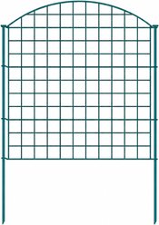 Win World International 6-Panel Hardware Mounted Guard Fence Dog Gate, Black, Small