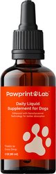 Paw Print Lab Protocol Senior Care Daily Longevity Chicken Flavored Liquid Supplement for Dogs, 2-fl oz bottle