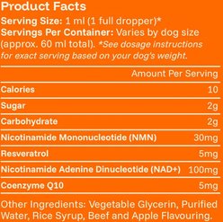 Paw Print Lab Wellness Protocol Daily Multivitamin Hip & Joint Support Chicken Flavored Liquid Supplement for Dogs, 2-fl oz bottle slide 2 of 7