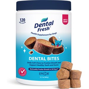 Dental Fresh Soft Chew Dental Supplement for Dogs, 120 count