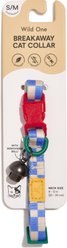 Wild One Lightweight Adjustable Cat Collar, 8 to 12-in neck, 2/5-in wide, Tan