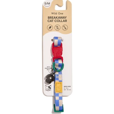 Wild One Wild One Lightweight Adjustable Cat Collar, 8 to 12-in neck, 2/5-in wide, Tan