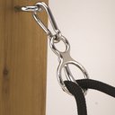 Blocker Horsemanship Blocker Tie Ring II with Mag-Loc Horse Tie Ring, Chrome