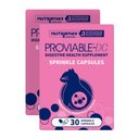 Nutramax Proviable Probiotics & Prebiotics Digestive Health Supplement for Dogs & Cats, 60 count