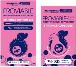 Nutramax Proviable-DC Capsules + Proviable-KP Medium & Large Dog Supplement Kit