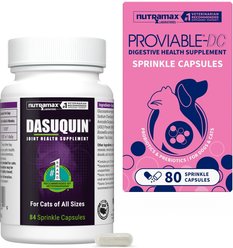 Nutramax Dasuquin Joint Health + Proviable-DC Capsules Cat Supplement
