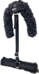 GG Equine Fleece Converter Horse Halter, Black, Horse