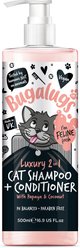 Bugalugs Pet Care 2 in 1 Coconut Papaya Cat Shampoo, 16.9-fl oz bottle