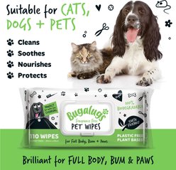 Bugalugs Pet Care Dog Grooming Wipes, 110 count slide 2 of 6
