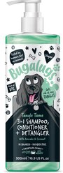 Bugalugs Pet Care 3 in 1 Tangle Tame Detangler Dog Shampoo, 16.9-fl oz bottle