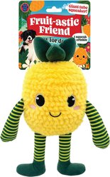 Bow-Wow Pet Squeaky Plush Pineapple Dog Toy