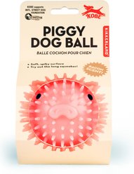 Kikkerland Pig Ball Dog Toy