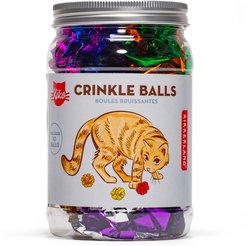 Kikkerland Crinkle Balls Cat Toy slide 2 of 2