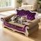 Show in main carousel: MALOROY Couch Shaped Cat Scratcher Sofa Bed, Large, Purple slide 8 of 8