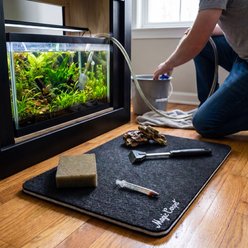 Magic Carpet Aquarium Cleaning Mat, Black, Medium: 16.25 x 27-in slide 2 of 5