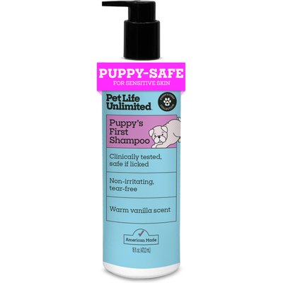 Pet Life Unlimited Pet Life Unlimited Puppy's First Deep-Cleaning Warm Vanilla Dog Shampoo, 16-fl oz bottle