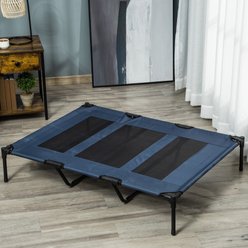 Bencmate Breathable Cooling Elevated Dog Bed, Blue slide 2 of 8