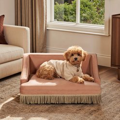 Bencmate Princess Novelty Sofa Dog Bed, Orange