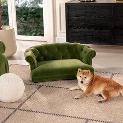 Bencmate Luxury Novelty Sofa Dog Bed, Green