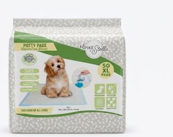 Spike & Stella Protector Dog Training Pads, Green Tea Scented: 26 x 30-in, 50 count