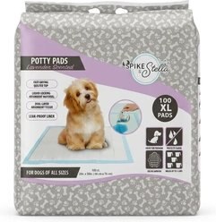Spike & Stella Protector Dog Training Pads, Lavender Scented, X-Large: 26 x 30-in, 100 count