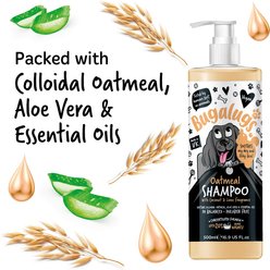 Bugalugs Pet Care Oatmeal & Aloe Dog Shampoo, 16.9-fl oz bottle slide 2 of 4