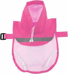 Parisian Pet Waterproof Outdoor Dog Raincoat, Pink, Small