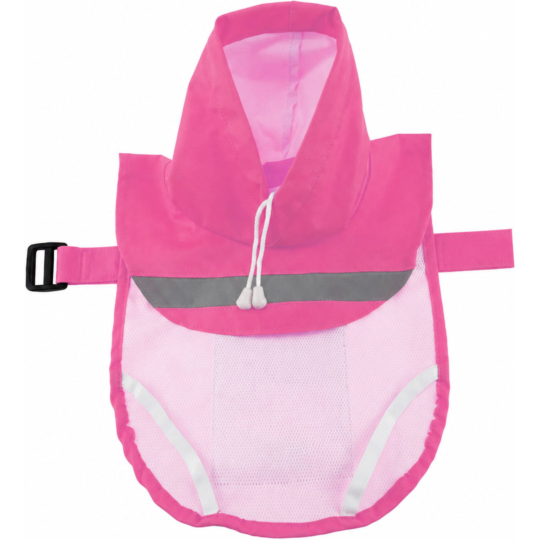 Parisian Pet Waterproof Outdoor Dog Raincoat, Pink, Large