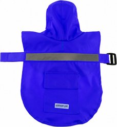 Parisian Pet Waterproof Outdoor Dog Raincoat, Blue, Large