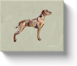 Art Barke by Chelsea McShane Art Vizsla Canvas Print, 10 x 8-in
