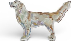 Art Barke by Chelsea McShane Art Light Golden Retriever Acrylic Tabletop, 7 x 5-in