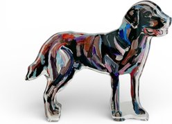 Art Barke by Chelsea McShane Art Chocolate Lab Acrylic Tabletop, 7 x 5-in