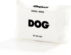 DOG By Dr Lisa Plaque Removal Dental Dog Wipes, 20 count