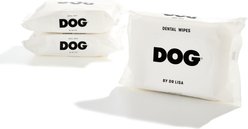DOG By Dr Lisa Plaque Removal Dental Dog Wipes, 60 count