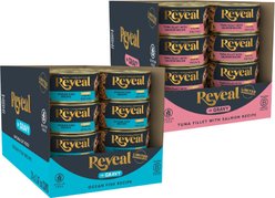Reveal Ocean Fish in Gravy + Tuna with Salmon in Gravy Flavored Wet Cat Food