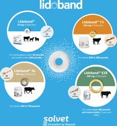 Solvet Lidoband XL Livestock Castration Bands, 25 count slide 2 of 7