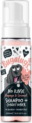 Bugalugs Pet Care Papaya Coconut No Rinse Dog Shampoo, 6.76-fl oz bottle slide 1 of 6