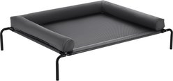 Bencmate Breathable Mesh Cooling Elevated Dog Bed, Black, Medium