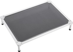 Bencmate Portable Cooling Elevated Dog Bed, Grey, Medium
