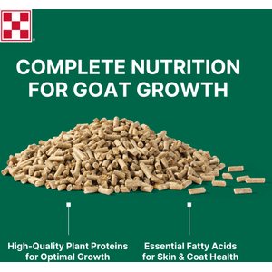 Purina Goat Grower 16 Plus Up DQ.0015 Pellets Goat Feed, 50-lb bag