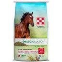 Purina Omega Match Ration Balancer Horse Feed, 40-lb bag
