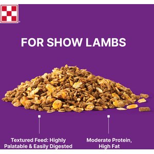 Purina Animal Nutrition Honor Show Showlamb Grower 15% DX Sheep Feed, 50-lb bag