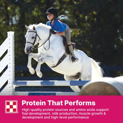 Show full view: Purina Miniature Horse & Pony Feed, 50-lb bag slide 7 of 8