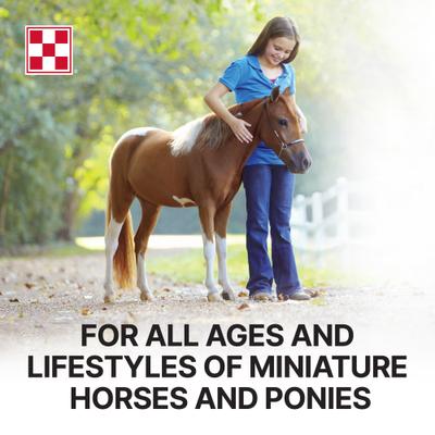 Show full view: Purina Miniature Horse & Pony Feed, 50-lb bag slide 4 of 8