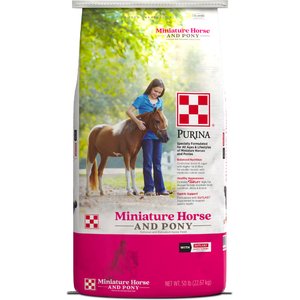 Purina Miniature Horse & Pony Feed, 50-lb bag